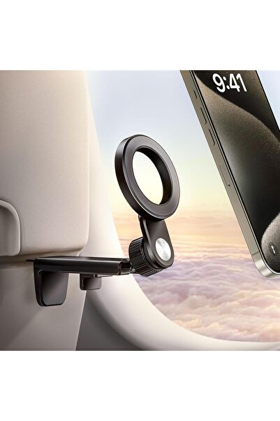 KASTWAVE MagSafe Airplane Phone Holder - 360° Rotation, Compatible with iPhon...