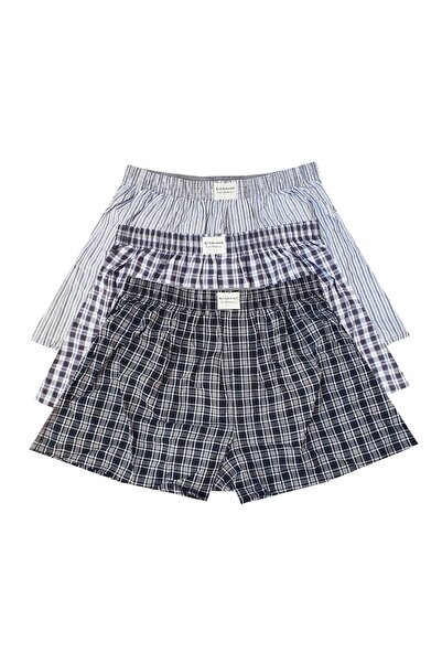 Giordano Men's Cotton Poplin Regular Fit Boxers 3pcs Pack