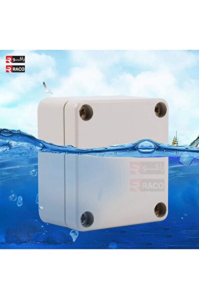 Raco صندوق توصيل كهربائي مقاوم للماء 100×100×80 مم مع حامل حائط لتطبيقات واسعة