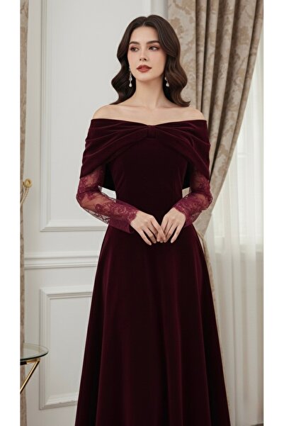 Joji Dress with sheer sleeves