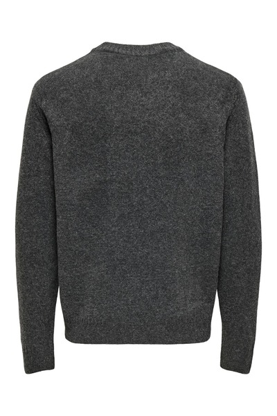 Only & Sons Men's Onsmove Rlx Brushed V-Neck Knit Os22035138-4826214