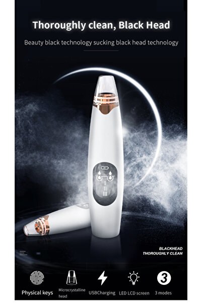 STLA جهاز إزالة الرؤوس السوداء X3 مع شاشة LED بثلاثة أوضاع