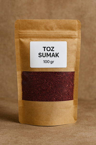 Şekeroğlu Toz Sumak 100 gr – Ekşi Aromalı, Doğal ve Katkısız Baharat