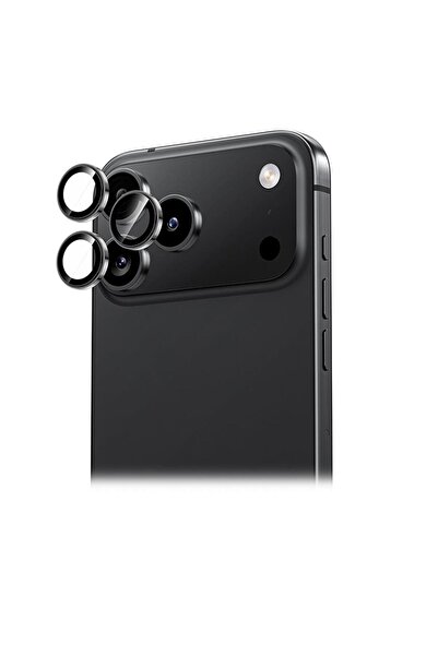 ADDISON IP-LENS17PRO iPhone 17 Pro/17 Pro Max Temperli Kamera Lens Koruyucu -...