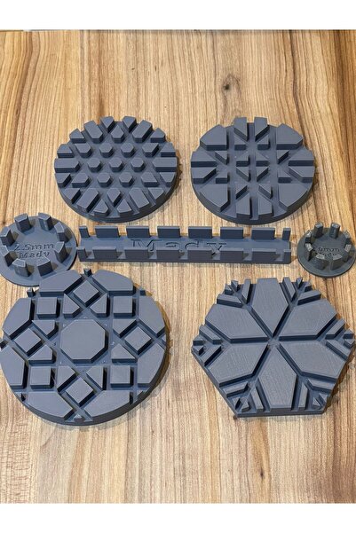 Mady Aksesuar Șablon din ratan, din material subțire de șabloane, set de 7 șabloane Nr. 18-19-20-21 și set de pornire