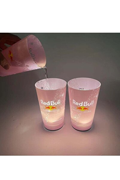 Red Bull كوب مصباح يدوي 1 قطعة (وردي)