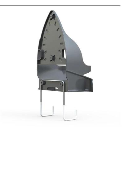 MESAN IRONIX ÜTÜ ASKISI PLASTİK ANTRASİT