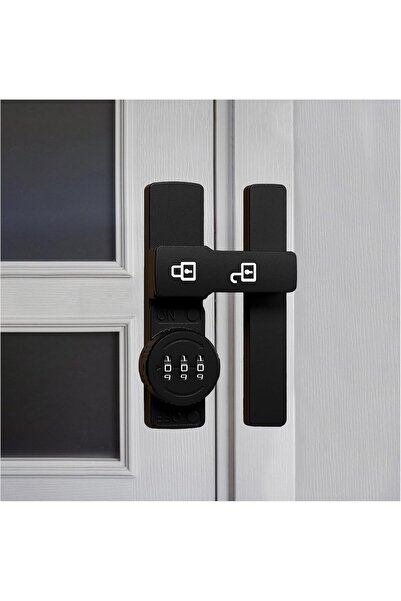 EXCEFORE قفل باب المقصورة بكلمة مرور، قفل باب الحظيرة المنزلق