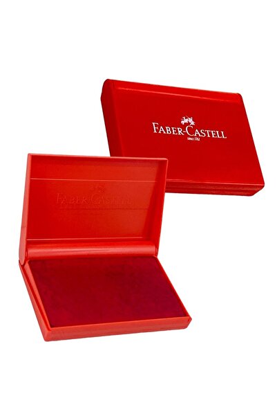 Faber Castell Small stamp pad - red -