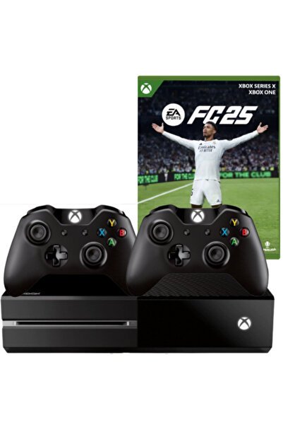 MICROSOFT Xbox One Console 500GB + 2 Controllers Second-Hand + EA Sports FC 25