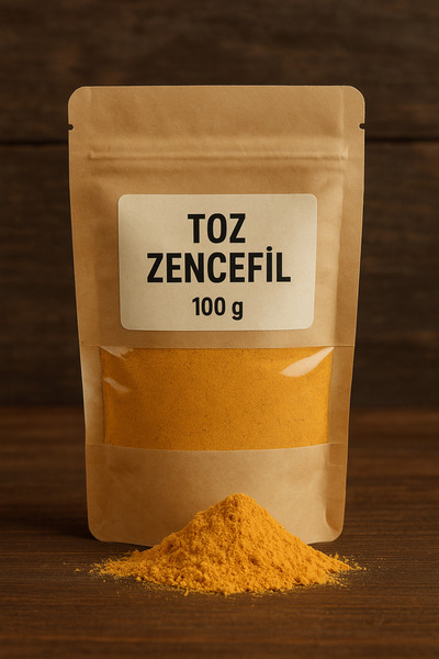 Şekeroğlu Toz Zencefil 100 gr – Doğal, Keskin Aromalı ve Şifa Deposu Baharat