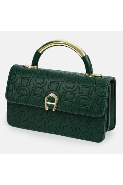 AG New Vintage Handbag Shoulder Tote Bag Diamond Quilted Embossed Commuter Shoulder Bag