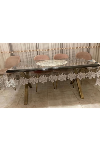 Madamca Abella Pvc Transparent Tablecloth 160*220