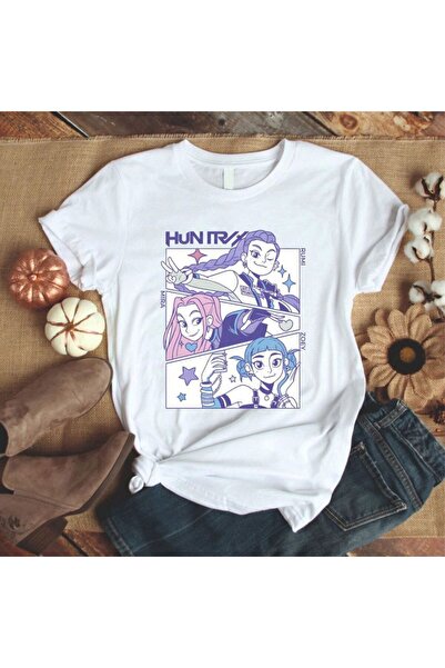 barsdepo HUNTRİX Baskılı Tişört, Oversize Unisex Tişört Çocuk / Yetişkin