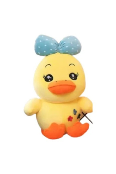 Toybox Yellow Duck Plush Toy Cute Duck Doll Throw Pillow, Children's Interesting Birthday Gift
