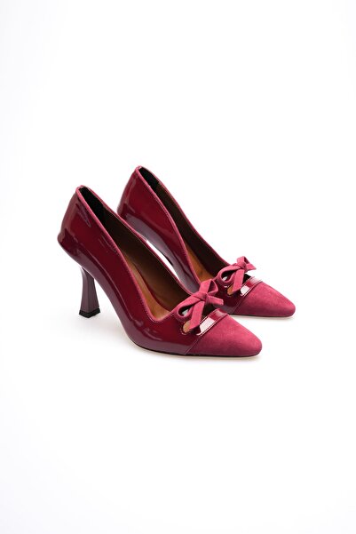 MARCHEO Daria Women's Red Heeled Shoes