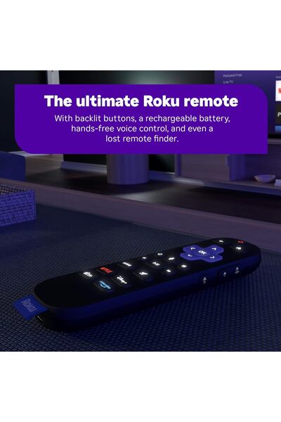 ROKU Ultra 2024 - 4K Streaming Player with HDR10+, Dolby Vision & Atmos, Bluetooth & Wi-Fi 6, Rechar