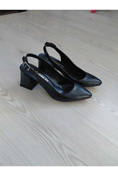 Henne Heeled, Open-Back, 7 Punt