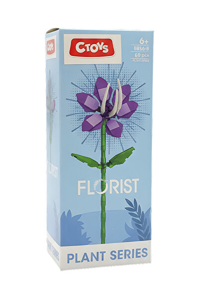 CToys Plant Series Florist Block Cercis Chinensis Bunge 8856 8