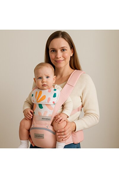 Hibobi Premium Ergonomic 3D Mesh Baby Carrier with Hip Seat – Front & Back Multifunctional Carrier