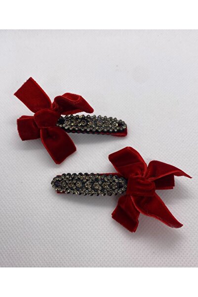 eylaaksesuar KADİFE PARLIK 2'Lİ TOKA SET