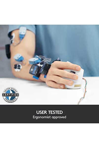 logitech MX Vertical Ergonomic Wireless Mouse, Black