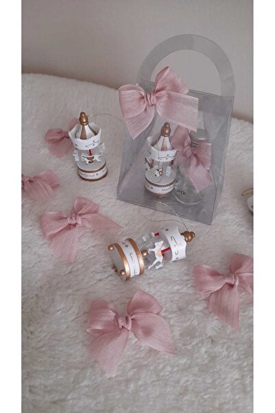 MODA Atlı Karınca/Kolonya Set Hediyelik Bebek Mevlüt Sünnet Söz Nişan Nikah 1...
