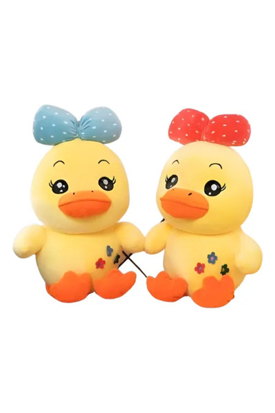 Toybox Yellow Duck Plush Toy Cute Duck Doll Throw Pillow, Children's Interesting Birthday Gift