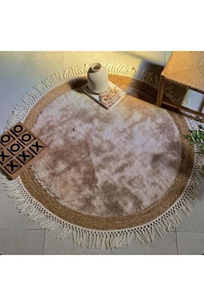 SPR Bohemian Wicker Fur Rug (FUR)