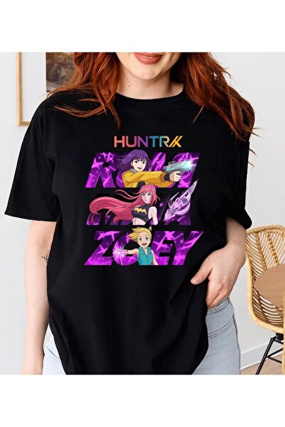 barsdepo Huntrix B Printed T-Shirt, O Oversized Unisex T-Shirt Kids / Adult