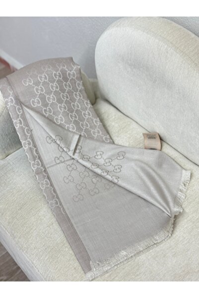 Şalcı G desen A++++ YÜN İPEK PREMİUM ŞAL çift taraflı kenarları el dikişli
