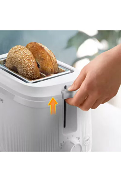 Philips Prajitor paine Seria 3000 HD2511/00, 760-900 W, Alb arctic