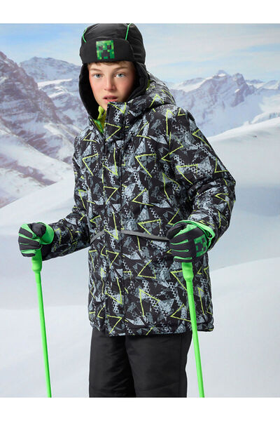 LC Waikiki Rmz Gi̇yi̇m Farkiyla Hooded Boy's Coat