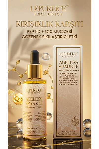 LEPUREICE Exclusive Ageless Sparkle No Gravity Serum –Kırışıklık Karşıtı Cilt...