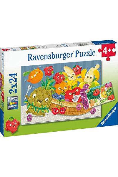 RAVENSBURGER Παζλ 2x24 κομμάτια - Φρούτα