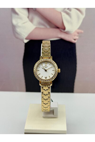 Hislon Gold Stone Women's Watch with 3 Years Warranty