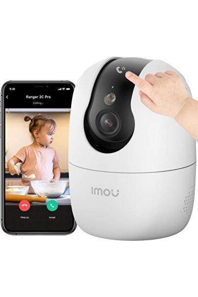 Generic Imou Ranger 2C Pro 2K (3MP) Indoor Wi-Fi Security Camera with Call Button