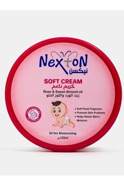 Nexton كريم بيبي سوفت بالورد واللوز الحلو 125 مل