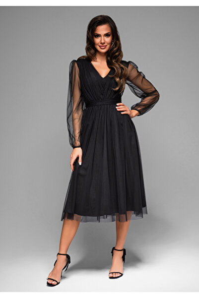 Larica by Ombre Rochie de seară LA-OM-DLR007 - neagră