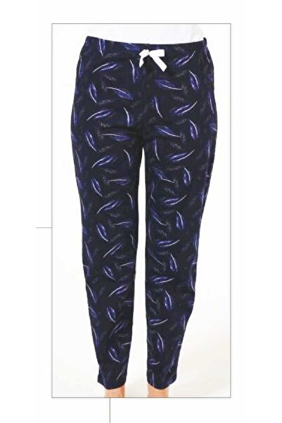 Estiva Patterned Stretch Cotton Pocket Pajama Bottoms
