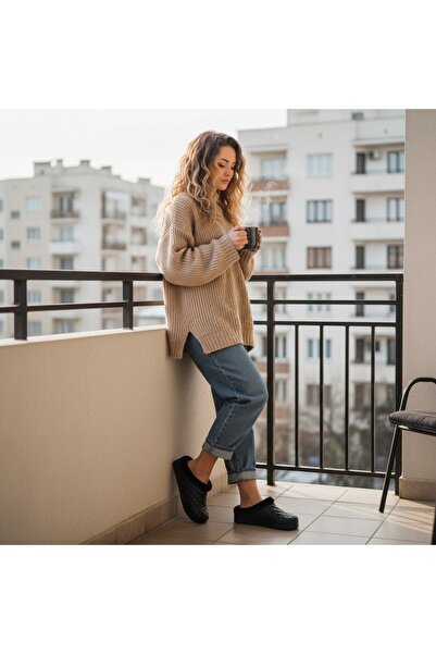 OEM Women's fur slippers, indoor slippers or short outdoor outings, A58M