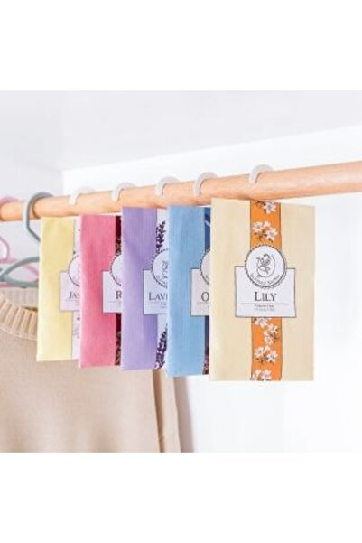 OEM Set of 5 Natural Lavender Scented Air Freshener Sachets for Home, Office and Car