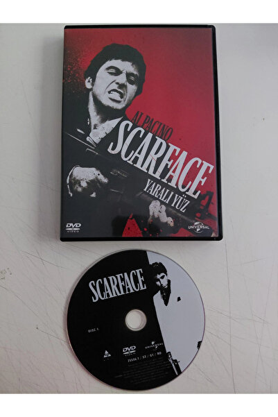 Plakperest Scarface / Yaralı Yüz - Al Pacino - DVD Film-2.el