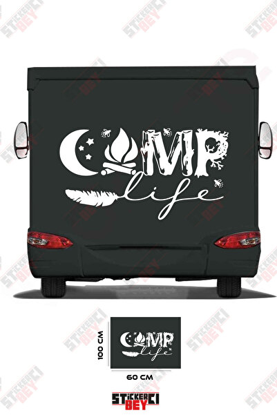 STİCKERCI BEY ملصق كامب لايف لعربات التخييم