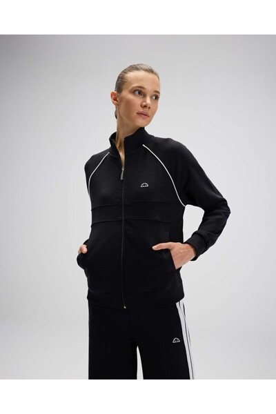 Ellesse Ef535-Bk Women's Black Sweatshirt