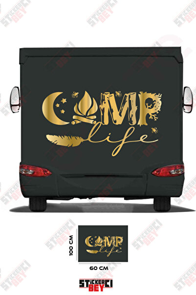 STİCKERCI BEY ملصق كامب لايف لعربات التخييم