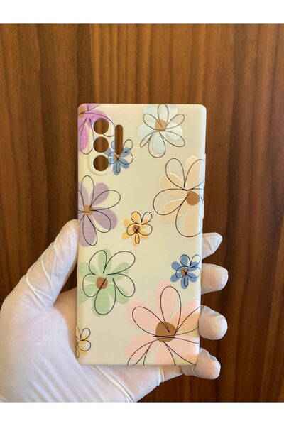 Newon Samsung Galaxy Note 10 Plus Printed Velvet Inside Silicone Phone Case