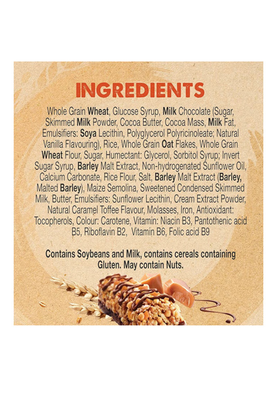 Nestle Fitness Crunchy Caramel Breakfast Cereal Bar 23.5 gm x 6