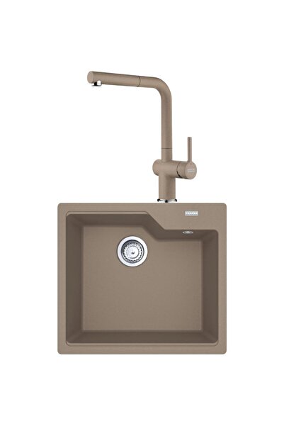 Franke UBG 610-56 Granit Oyster Evye, ACTIVE PLUS DOCCIA 2.0 Spiralli, Oyster...