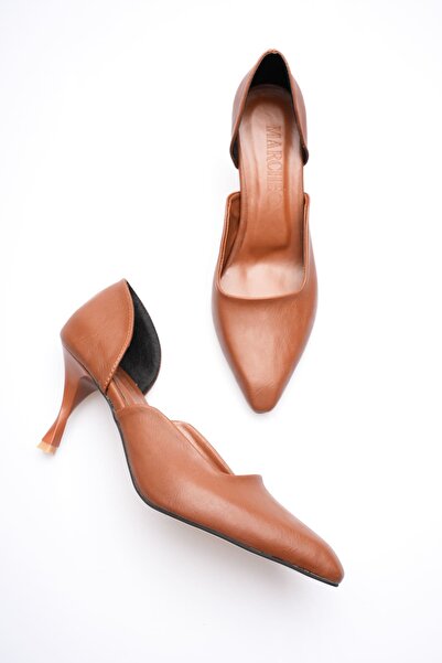 MARCHEO Helene Women's Tan Heeled Shoes